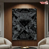 BABYMETAL Concert Tour Canvas - July 24, 2025 Los Angeles, CA The Regent Theater An Evening With BABYMETAL Canvas Wall Art Poster - Get Trend Merch